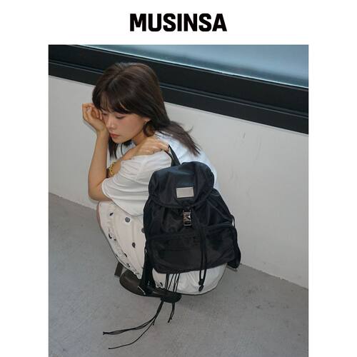 SALBOL SYMBOL尼龙小背包 MUSINSA韩国官网直邮进口