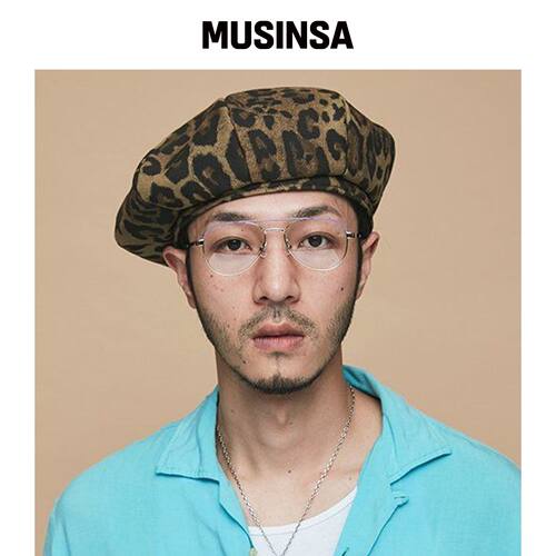 MILLIONAIRE HATS LEOPARD 棉质贝雷帽 MUSINSA韩国直邮官方正品