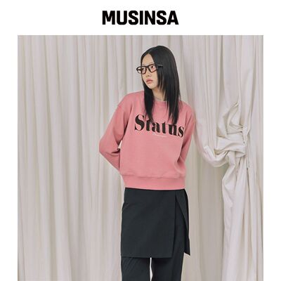 LAP 后罗菲拼色卫衣 AR3CT867 MUSINSA韩国直邮官方正品