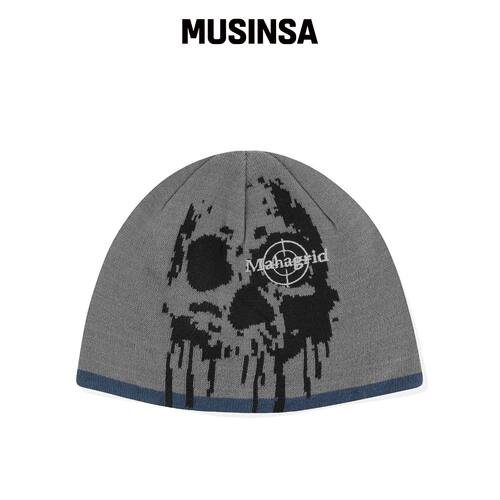 MAHAGRID DEAD POINT BEANIE 灰色(MG2ESMAB35A)韩国官网直邮进口