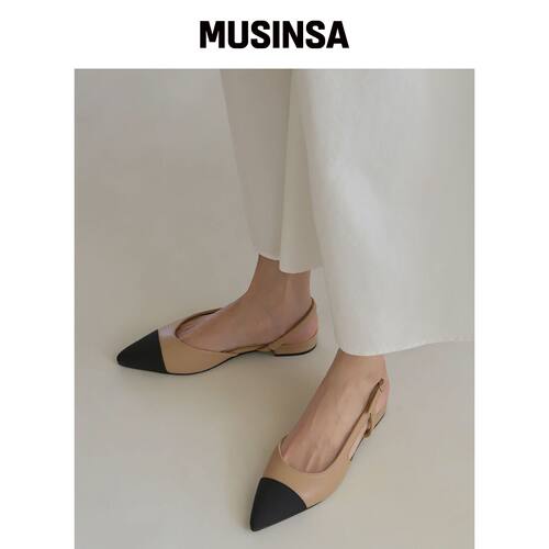 SAPPUN 达莉亚 Slingback 平底鞋 (2cm) MUSINSA韩国直邮官方正品