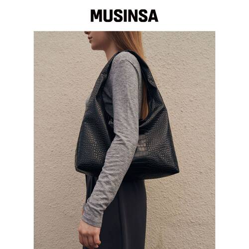 ADAUL CROCO 购物袋 - VLACK MUSINSA韩国直邮官方正品