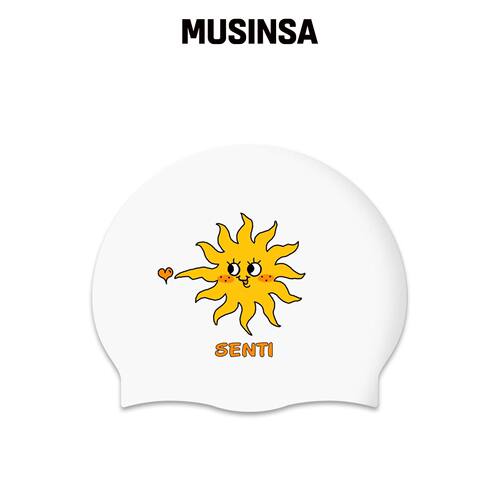 SENTI [SC-2626] SUNKISS WH 硅胶泳帽 MUSINSA韩国官网直邮进口