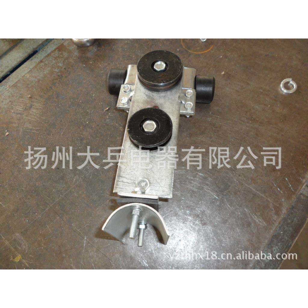 双角钢滑轨上悬挂装置X3J4,双角钢滑轨L-25*4,图集06D401-1