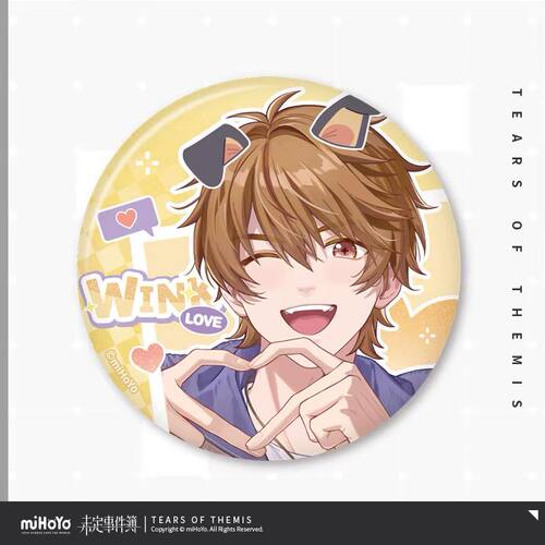 【正版】miHoYo米哈游《未定事件簿》周边吧唧 夏彦 左然 陆景和