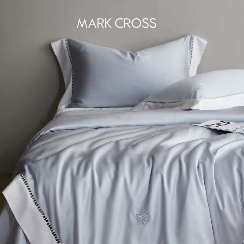 MARKCROSS贝加尔湖畔100支双股超细旦兰精天丝床上四件套床单款