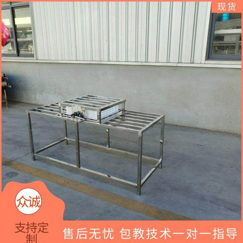 小型豆腐翻盒机节省人力 家用豆腐加工设备自动翻盒豆腐机械