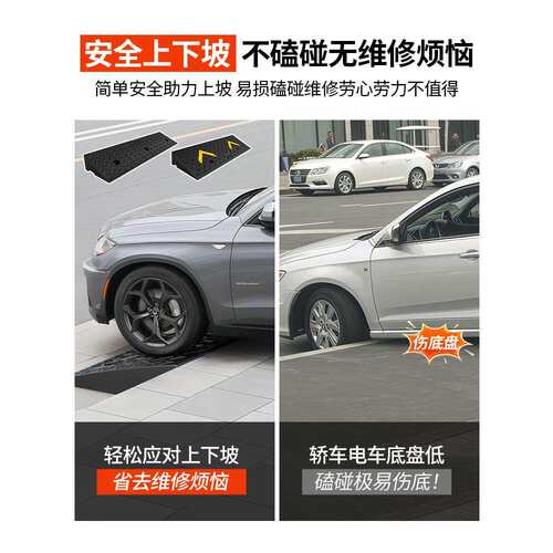 台阶斜坡垫门口橡胶斜坡板马路牙子坡道楼梯实心垫板汽车上坡门槛