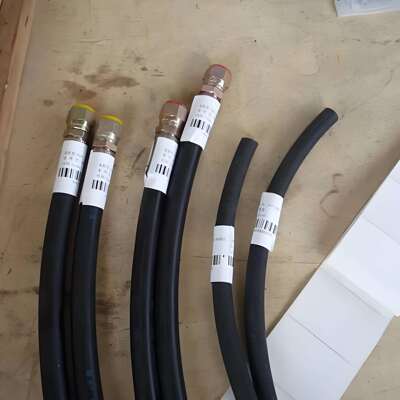 山推SD16液压箱至提升油缸软管07119-40611用于推土机配件