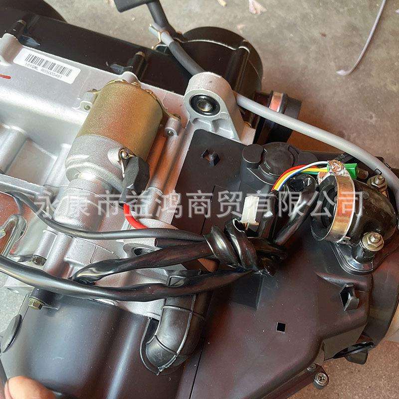 卡丁车配件 200CC无级变速内置倒档手拉启动轴传动平衡轴发动机
