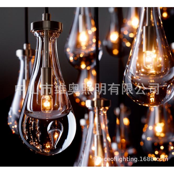 新款美式大吊灯长方形圆形异形吸吊可来图来样欢迎到厂考察咨询