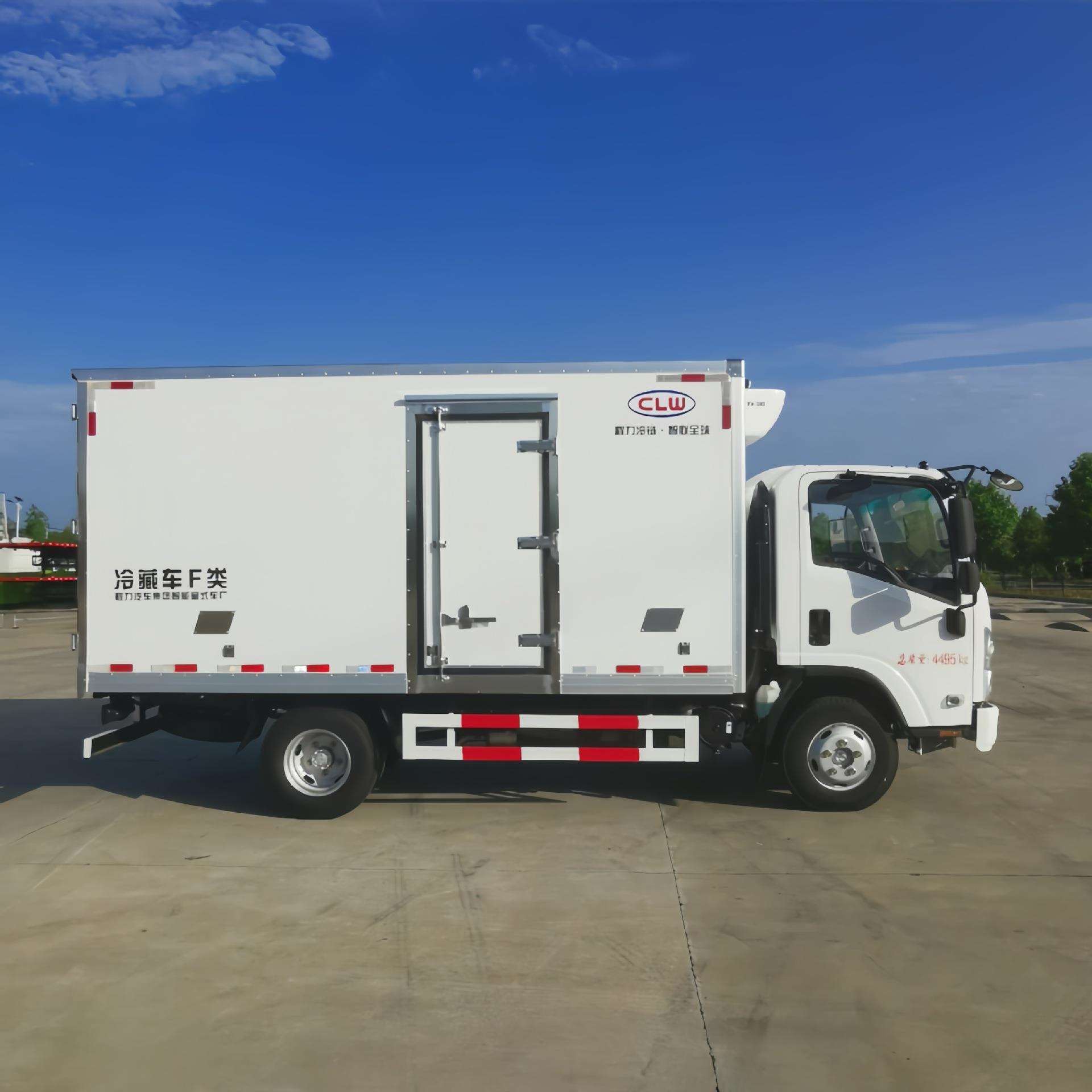 五十铃冷藏车 送餐保温车 纯电动冷藏车 国六冷藏车 4米2冷藏车
