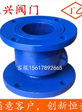 H44X-16新型橡胶瓣止回污水止回DN40 50 65 80 100 150 200