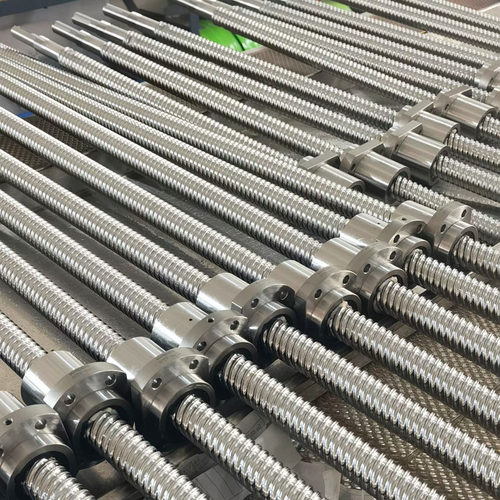 ?50mm滚珠丝杆螺母配套型号5005 5010 5020 5050依图做轴端尺寸