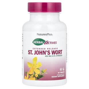 NaturesPlus,草本活性成分，贯叶连翘