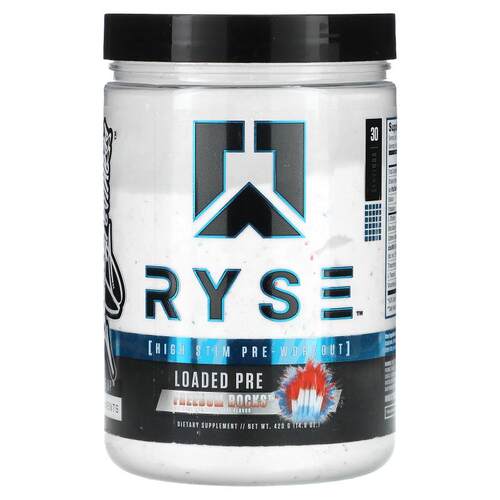RYSE,Loaded Pre，Freedom Rocks，14.8 盎司（420 克）