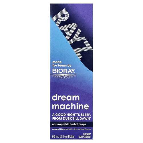 Bioray,Rayz®，Dream Machine，适用于青少年，焦糖，2 液量盎司6