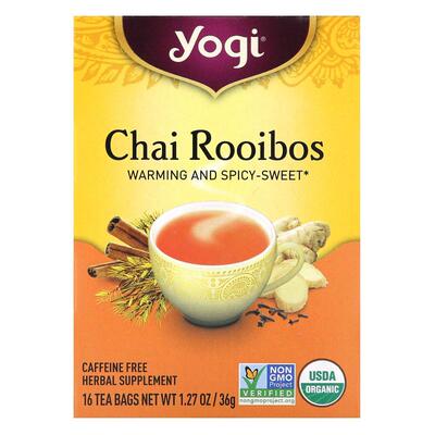 Yogi Tea约琪南非博士茶印度茶无咖啡萃取南非风味温和自然