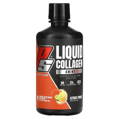 ProSupps,Amino23，液体胶原蛋白，柑橘潘趣