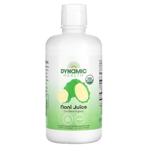 Dynamic Health,认可有机诺丽果汁，32 液量盎司（946 毫升）