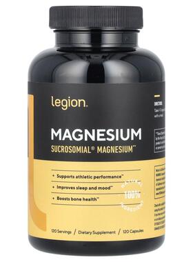Legion Athletics,镁，120 粒胶囊