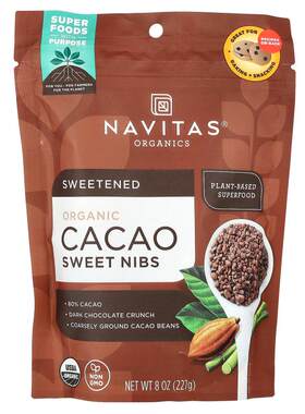 Navitas Organics,有机可可甜豆，8 盎司（227 克）