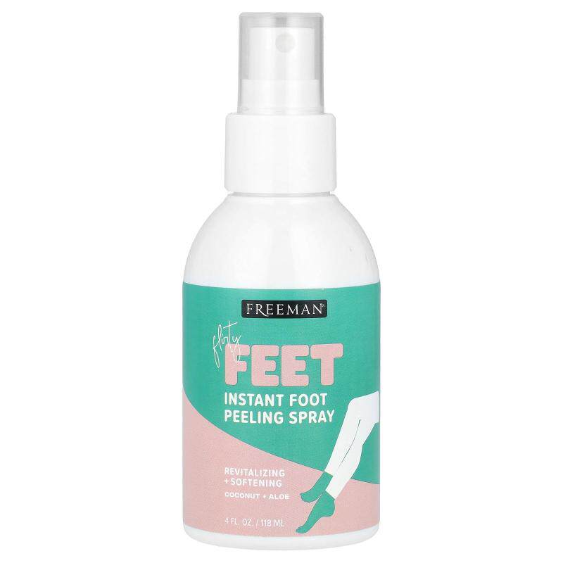 Freeman Beauty,Flirty Feet，瞬间足部去死皮喷雾，椰子 + 芦荟4