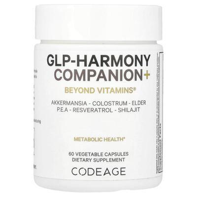 Codeage,Beyond Vitamins®，GLP-Harmony Companion+，60 粒素食