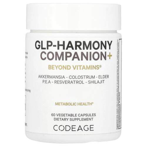 Codeage,Beyond Vitamins®，GLP-Harmony Companion+，60 粒素食
