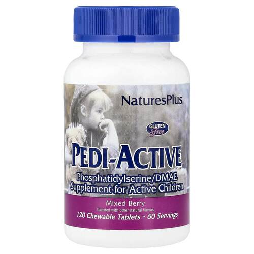 NaturesPlus,Pedi-Active®，混合浆果味，120 片咀嚼片