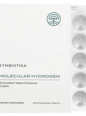 Cymbiotika,分子氢，30 片泡腾片（每片 80 毫克）