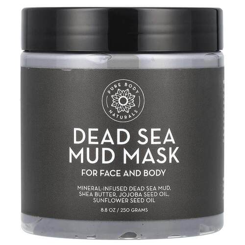 Pure Body Naturals,死海泥面膜