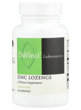 DaVinci Laboratories,锌含片，60 粒