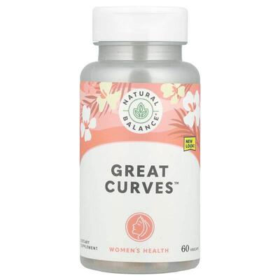 天衡宝,女性健康，Great Curves™，60 粒素食胶囊