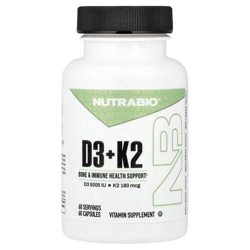 Nutrabio Labs,D3 + K2