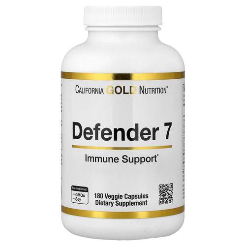 California Gold Nutrition,Defender 7，含维生素 A、C、D3、B6