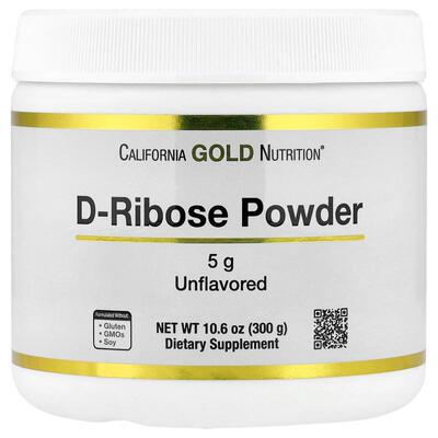 California Gold Nutrition,D-核糖粉，原味