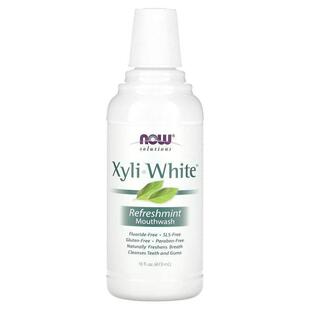 诺奥,Solutions，XyliWhite 漱口水，无氟，清新薄荷味，16 液量4