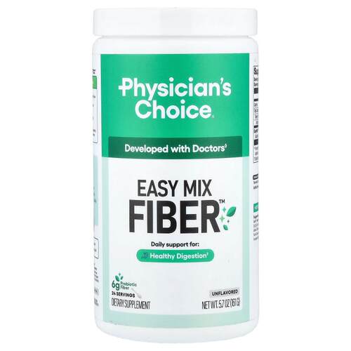 Physician's Choice,Easy Mix Fiber™, Unflavored, 5.7 oz (161