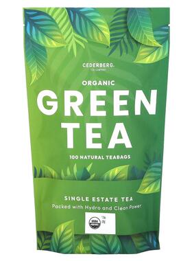 Cederberg Tea Co,Single Estate Tea，有机绿茶，100 天然茶包，