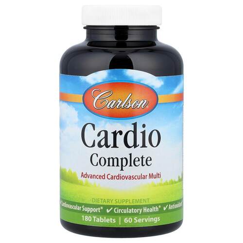 Carlson,Cardio Complete，高级护理多维生素，180 片