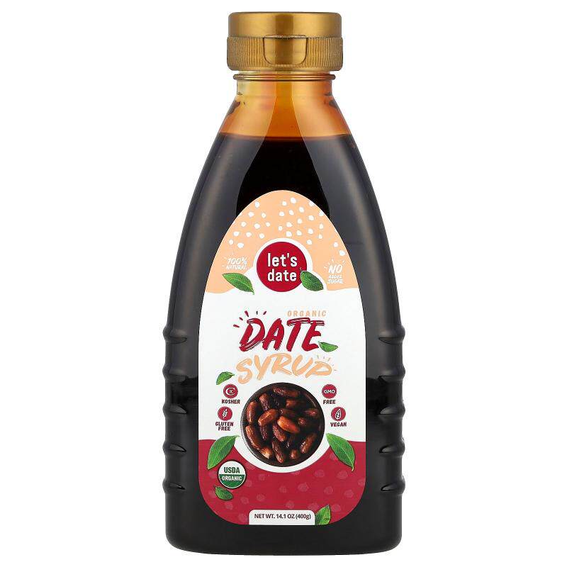 Let's Date,有机枣糖浆，14.1 盎司（400 克）