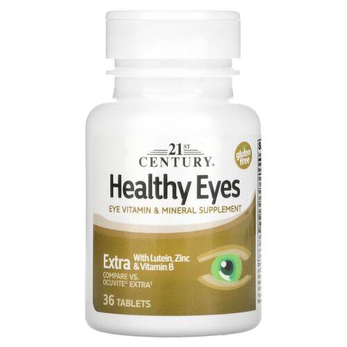 21世纪,Healthy Eyes，添加叶黄素、锌和维生素 B