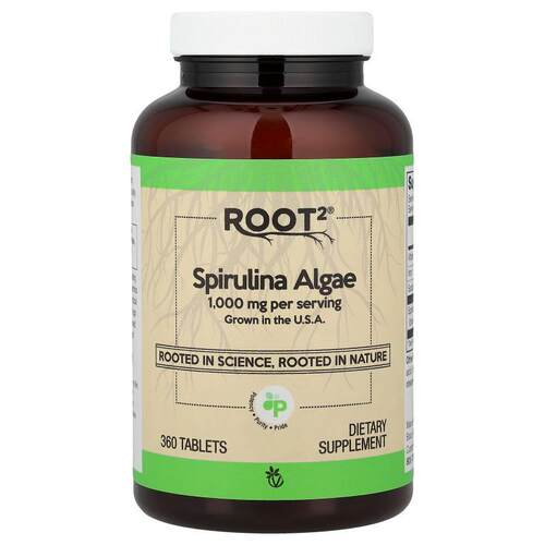 Vitacost,Root2®, Spirulina Algae, 360 Tablets