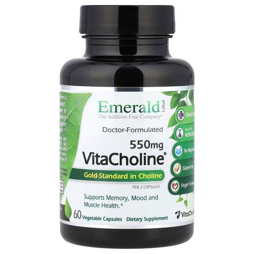 Emerald Laboratories,VitaCholine®60粒素食胶囊每粒胶囊 275 毫