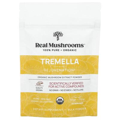 Real Mushrooms,有机银耳提取粉，2.12 盎司（60 克）