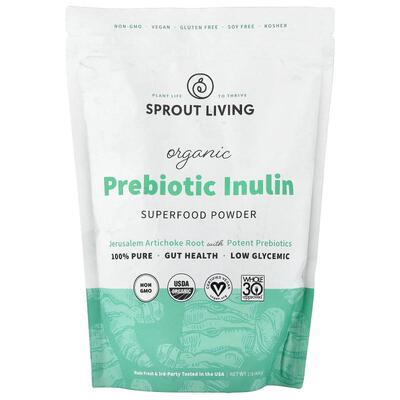 Sprout Living,有机益生元菊粉，Superfood 粉