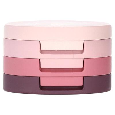 Kaja,Beauty Bento，弹力，微光和哑光眼影三重奏