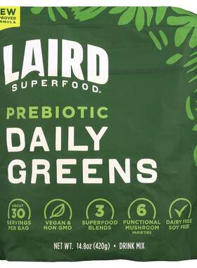 Laird Superfood,日常益生元绿色食品