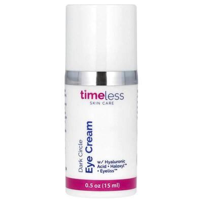 Timeless Skin Care,黑眼圈淡化眼霜，0.5 液量盎司（15 毫升）